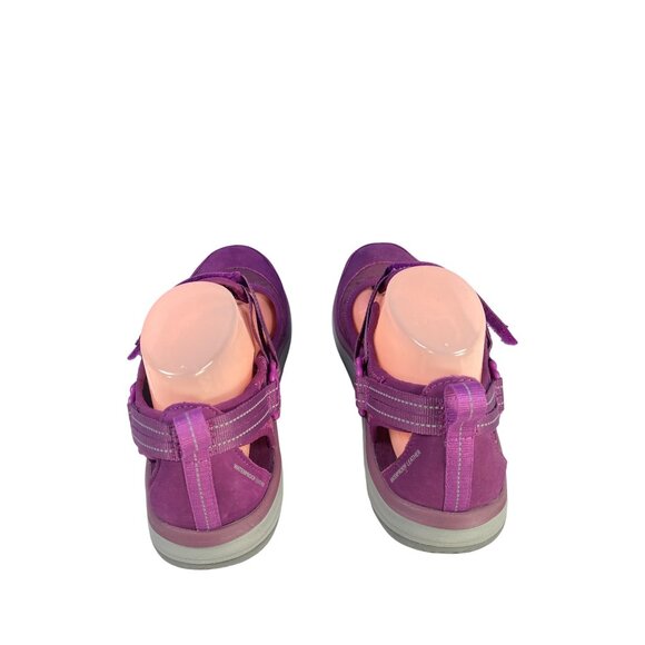 NEW Teva Terra-Float Leather Waterproof Shoes Sneakers Mary Jane W's 10 Purple - Picture 7 of 14